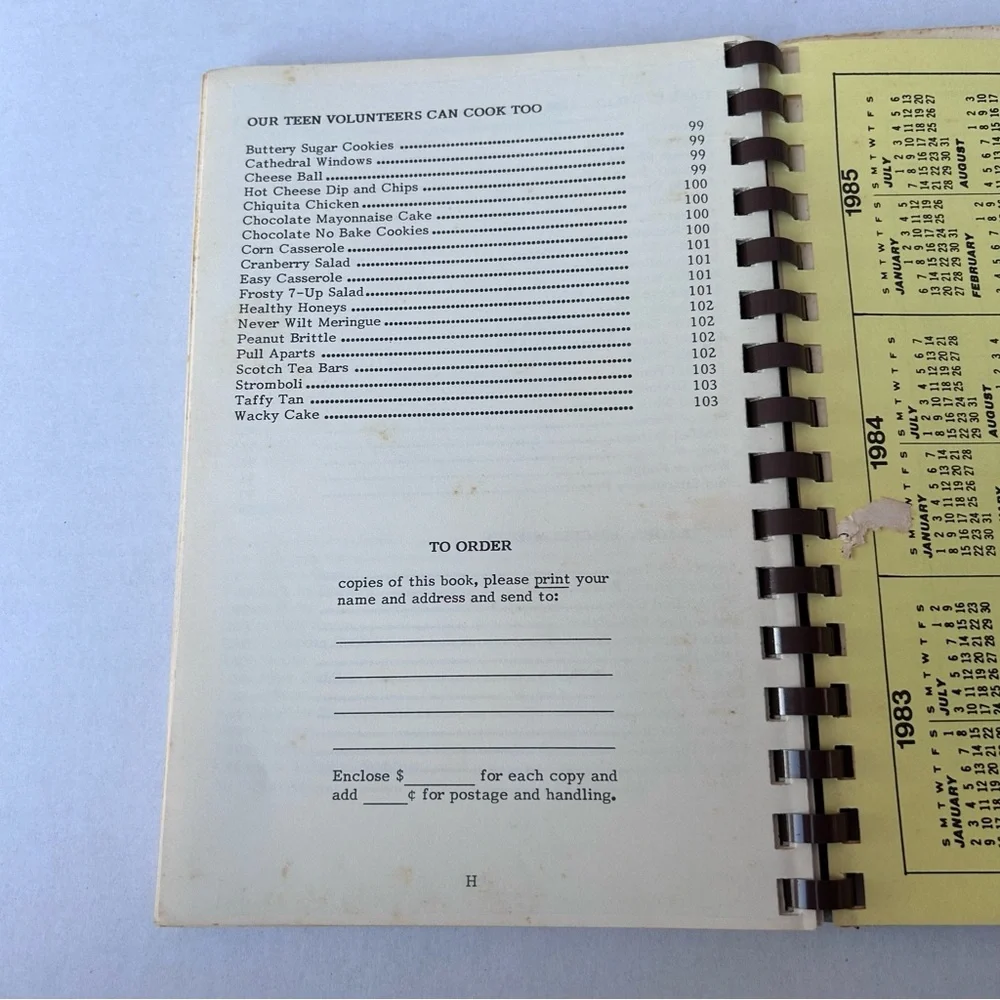 Favorite Recipes From Our Favorite Cooks Freeman Hospital Vintage Cookbook 1982